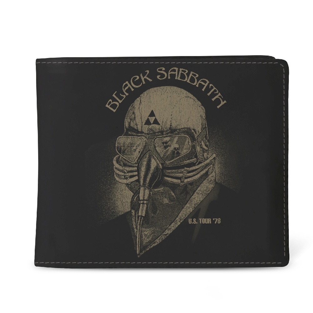 Rocksax Black Sabbath - 78 Tour Bifold wallet - Black